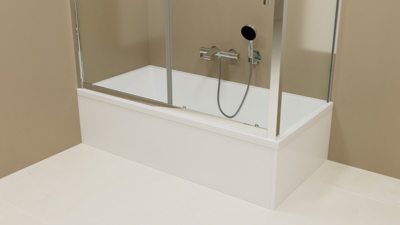 UNIVERSAL rohový panel 100x75x36cm, L/R 95808