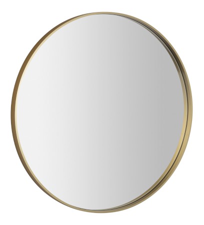 NOTION kulaté zrcadlo v rámu ø 70cm, zlato mat NT700G