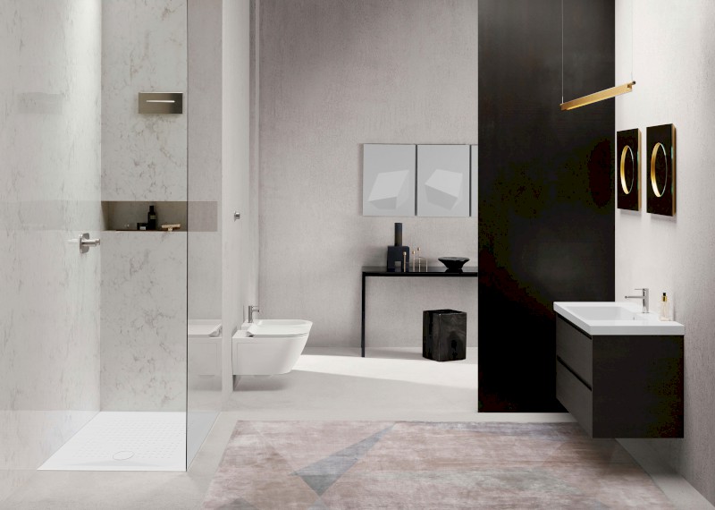 NORM bidet závěsný 36x55cm, bílá ExtraGlaze 8668111