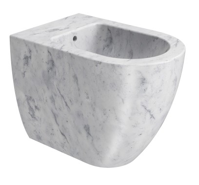 ALTACERAMICA bidet stojící, 36x55cm, mramor/bílá mat AC20435