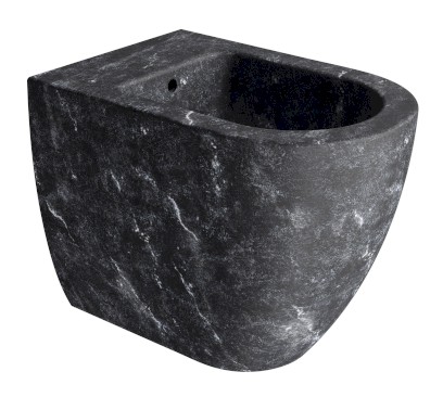 ALTACERAMICA bidet stojící, 36x55cm, mramor/černá mat AC20436
