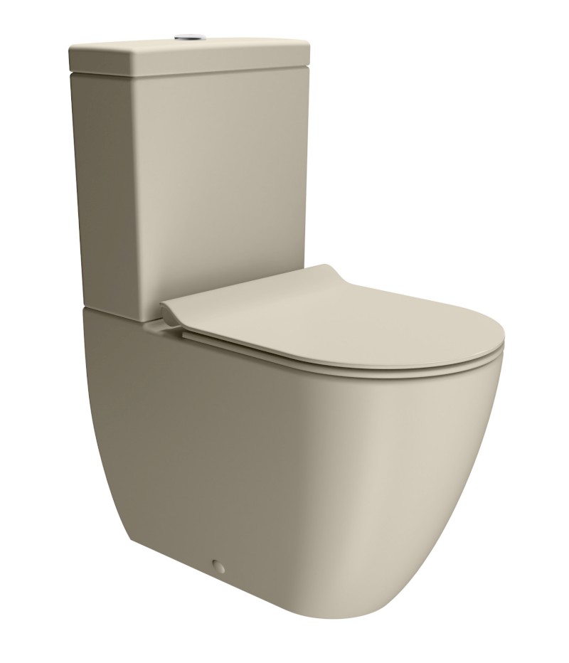 WC sedátko, SLIM, Soft Close, Quick Release, creta mat/chrom MS86CSNS08