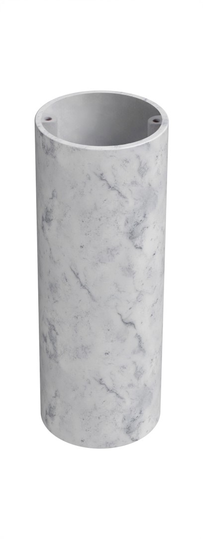 ALTACERAMICA keramický sloup k umyvadlům  AC301/AC302/AC307, mramor/bílá mat AC30335