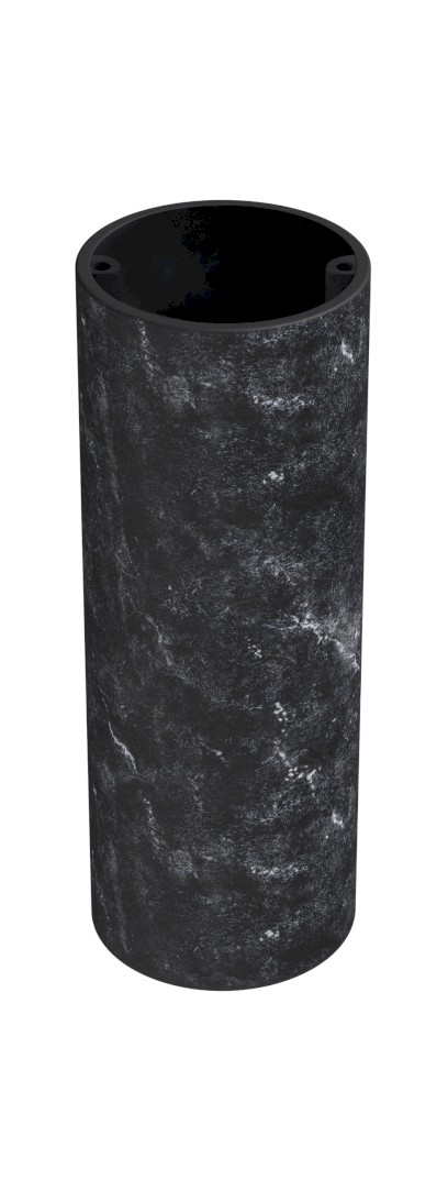 ALTACERAMICA keramický sloup k umyvadlům  AC301/AC302/AC307, mramor/černá mat AC30336