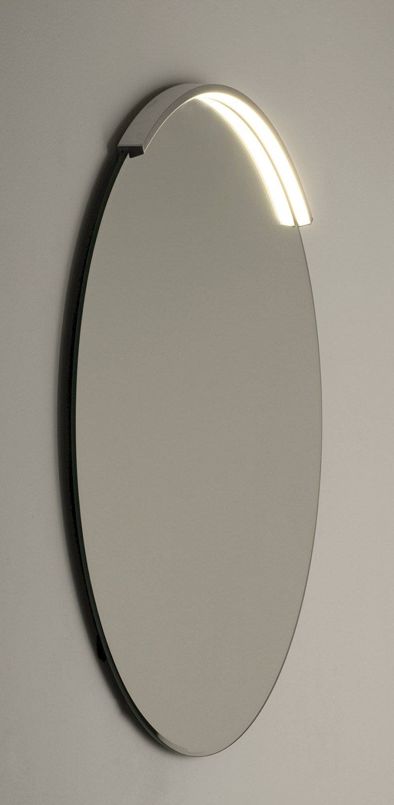 MOON LED svítidlo 7,5W, 230V, 502x12x22mm, R350mm, chrom SL-2211/70