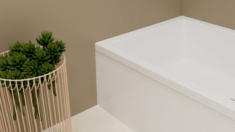 UNIVERSAL rohový panel 160x75x36cm, L/R 95898