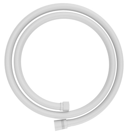 SOFTFLEX plastová sprchová hadice, 150cm, bílá mat 1208-24