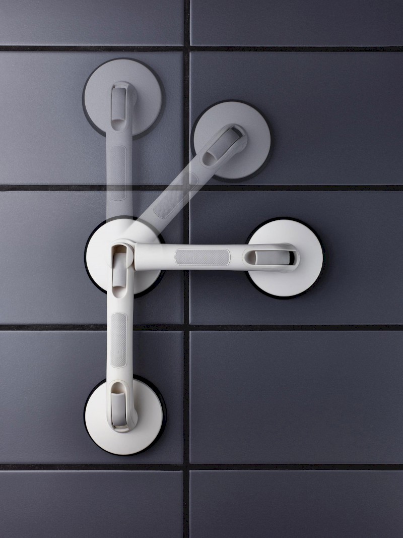 HANDICAP madlo odnímatelné s nastavitelným úhlem, černá mat A0256010