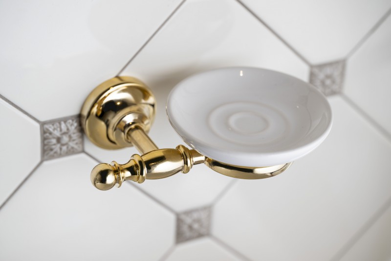 PERLA mýdlenka, keramika, zlato PE1065