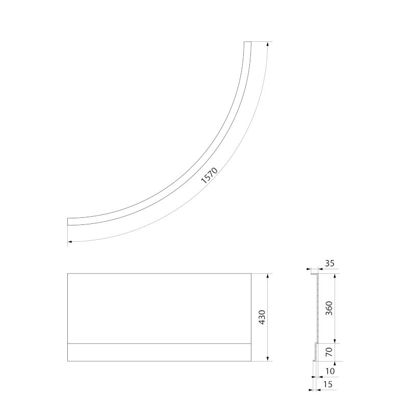 SELMA panel čelní 28812