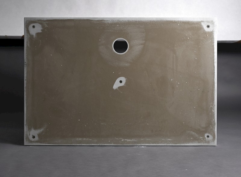 GALLET sprchová vanička z litého mramoru, čtverec 80x80cm GQ8080