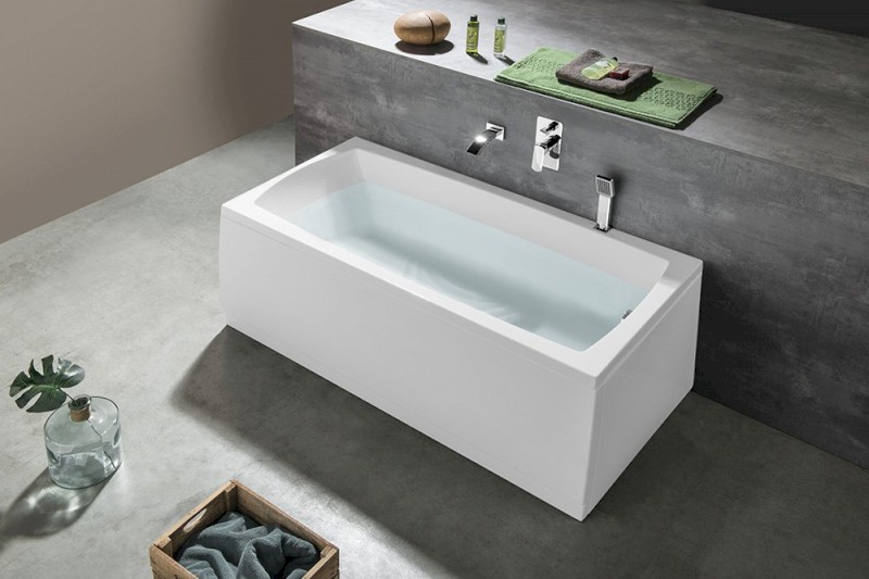 LILY obdélníková vana 150x70x39cm, bílá 72273