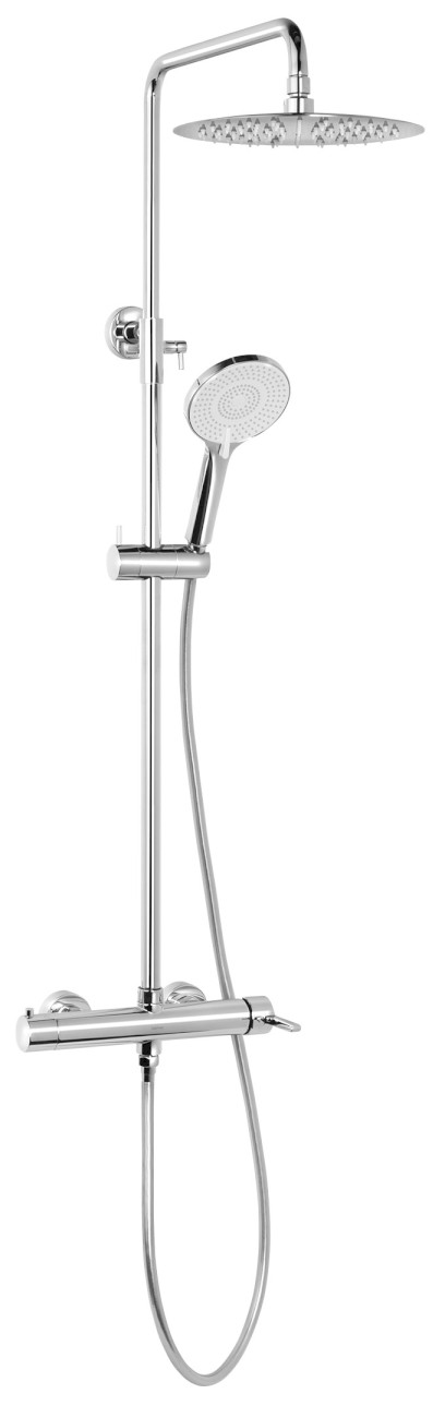 ICONIC sprchový sloup s pákovou baterií, chrom AF139