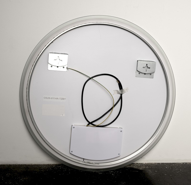 URSA kulaté zrcadlo s LED osvětlením ø 70cm, dotykový senzor, stmívatelné UR070
