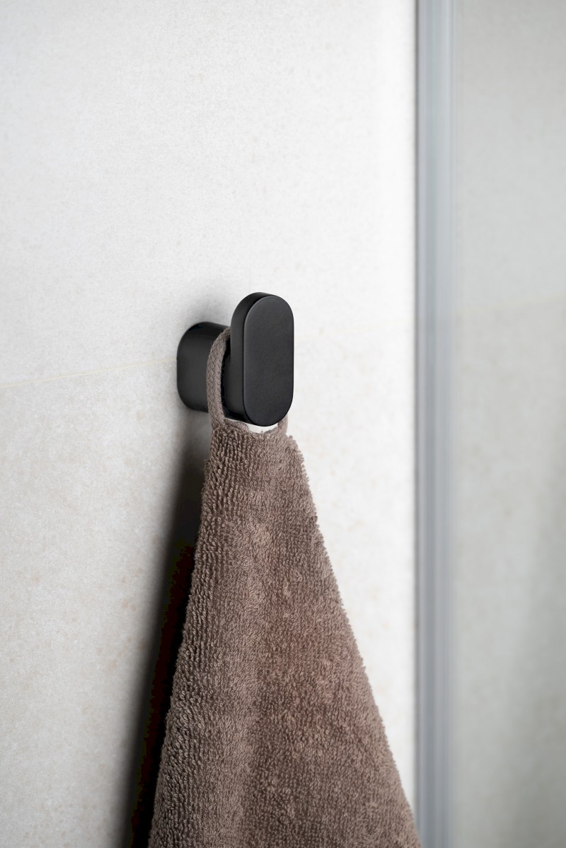 FLORI háček, černá mat RF001/15