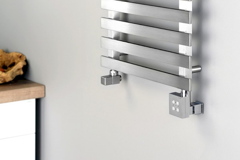 KTX topná tyč s termostatem, s krytem pro kabel, 800 W, chrom KTX-CW-800