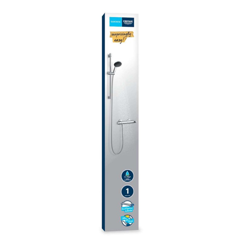 Precision Flow Sprchový set s termostatem, chrom GROHE 34800001