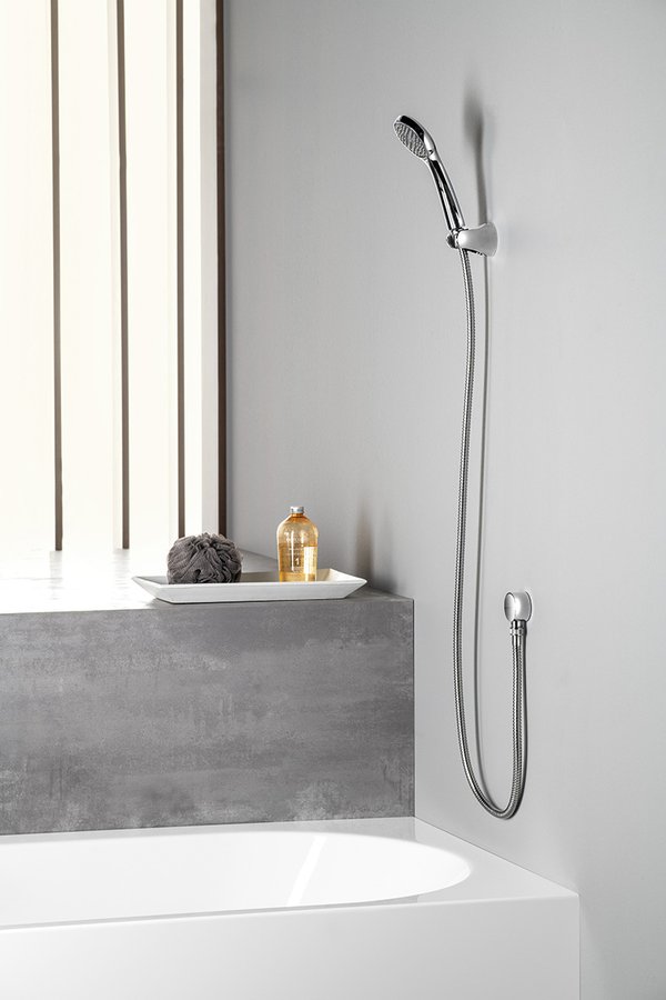 Sprchová souprava, výklopný držák, hadice 1500mm, chrom 621.100.1