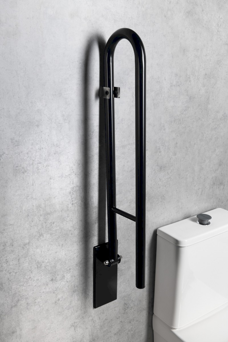 HANDICAP madlo sklopné 813mm, černá mat XH518B