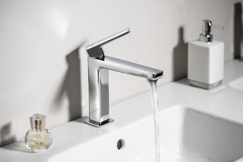 TURSI stojánková umyvadlová baterie, výška 190mm, chrom TI004