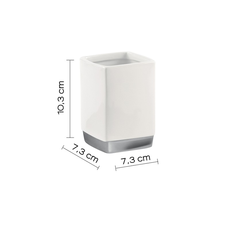 LUCY sklenka na postavení, keramika LY98