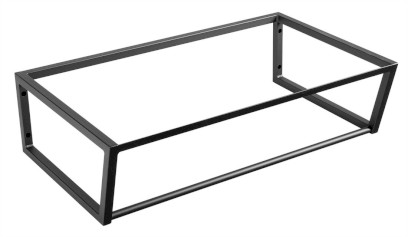 SKA konzole pod umyvadlo 750x200x460mm, černá mat SKA202