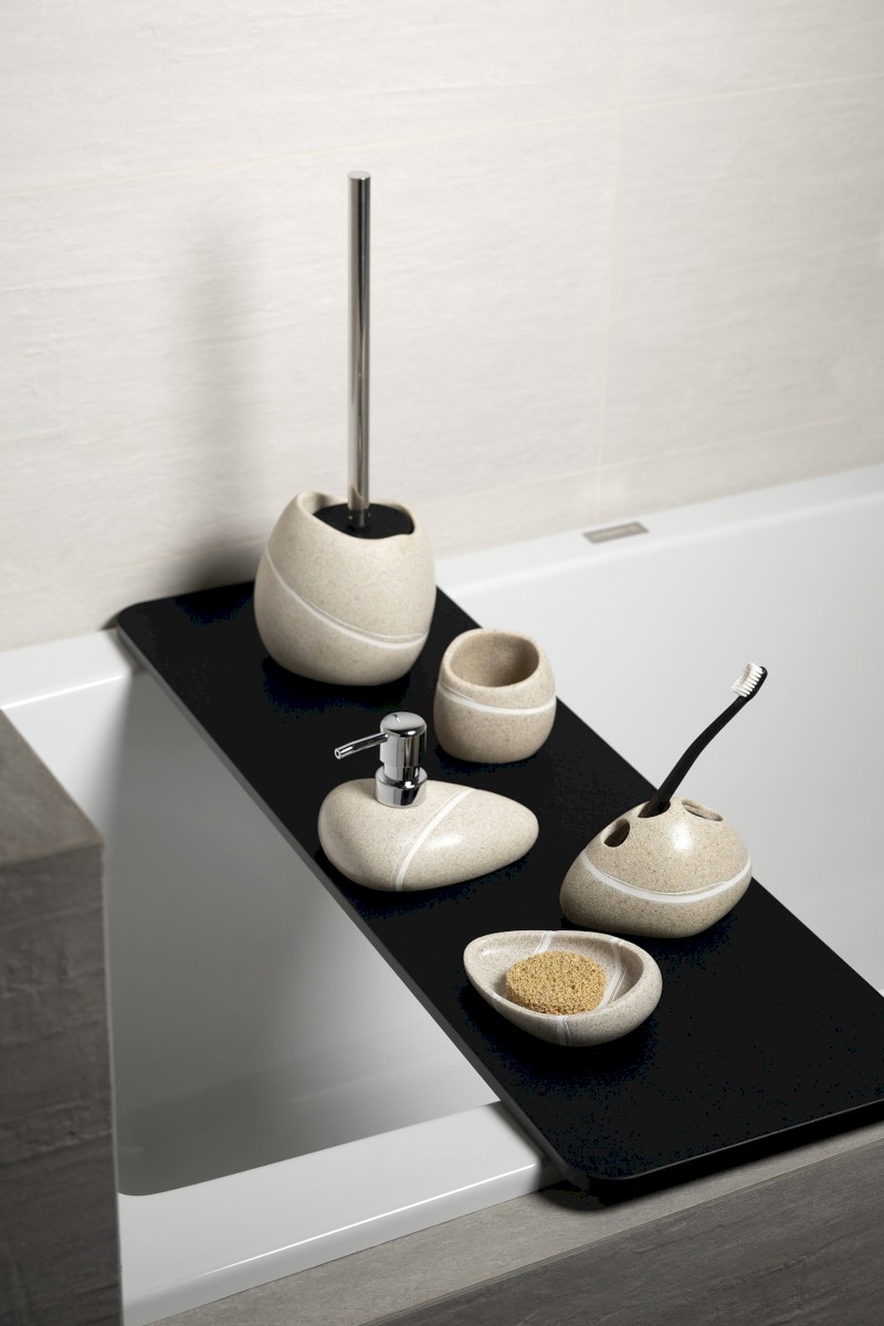 LITTLE ROCK WC štětka na postavení, béžová 22190409