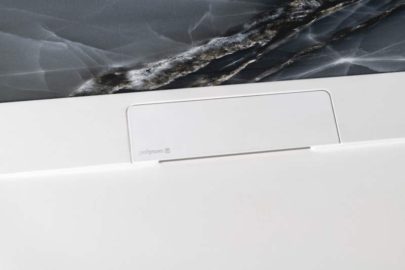 KAZUKO vaničkový sifon, DN40, krytka bílá 26327