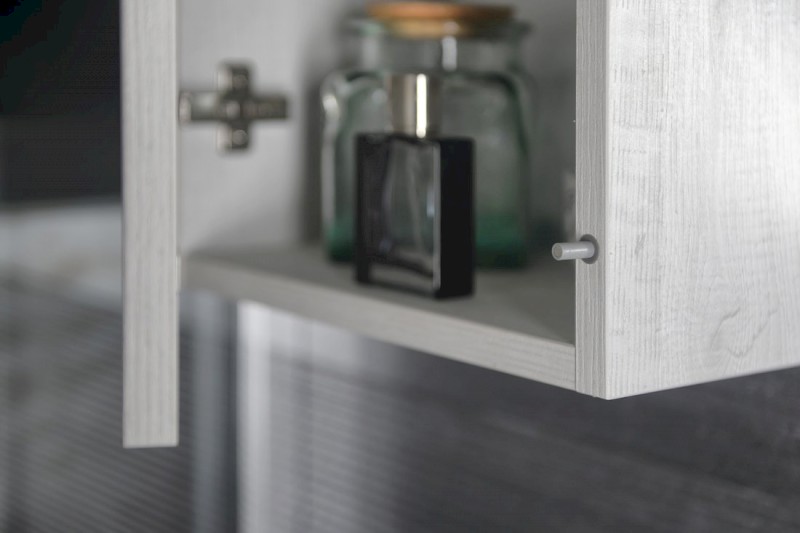 TREOS skříňka horní dvířková 35x50x22cm, pravá/levá, dub Polar TS040-1010