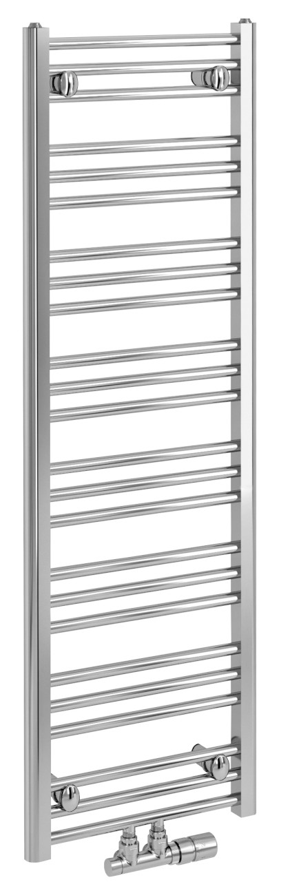 ALBRECHT otopné těleso 400x1250mm, středové připojení, chrom 600.112.1
