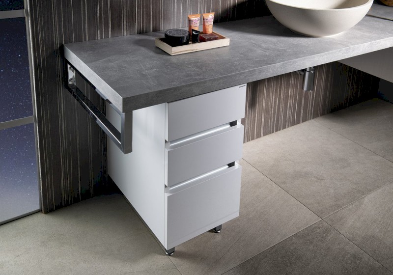 AVICE deska pod umyvadlo 110x50cm, tl.5cm, cement AV117