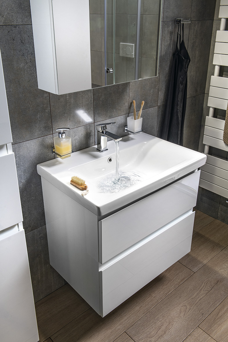 ALTAIR umyvadlová skříňka 67x60x45cm, bílá AI270