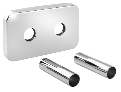 WICHER krycí rozeta pro středové připojení 50mm, chrom 600.315.1