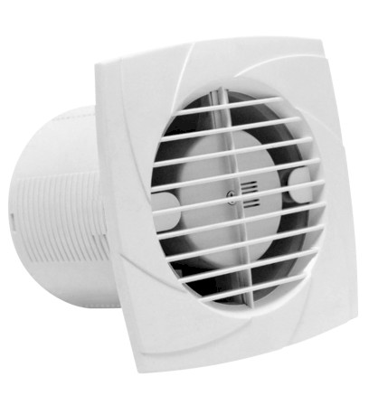 B-12 PLUS T koupelnový ventilátor s časovačem, 20W, potrubí 120mm, bílá 00982100