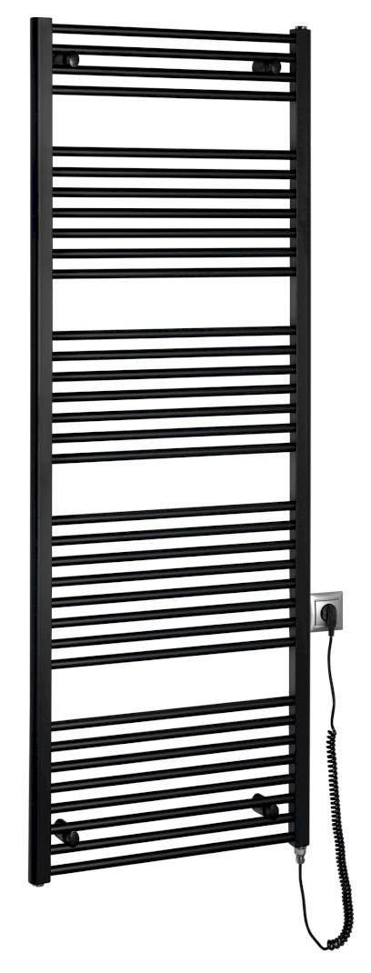 DIRECT-E elektrické otopné těleso rovné 600x1680 mm, 800 W, černá ILE66TB