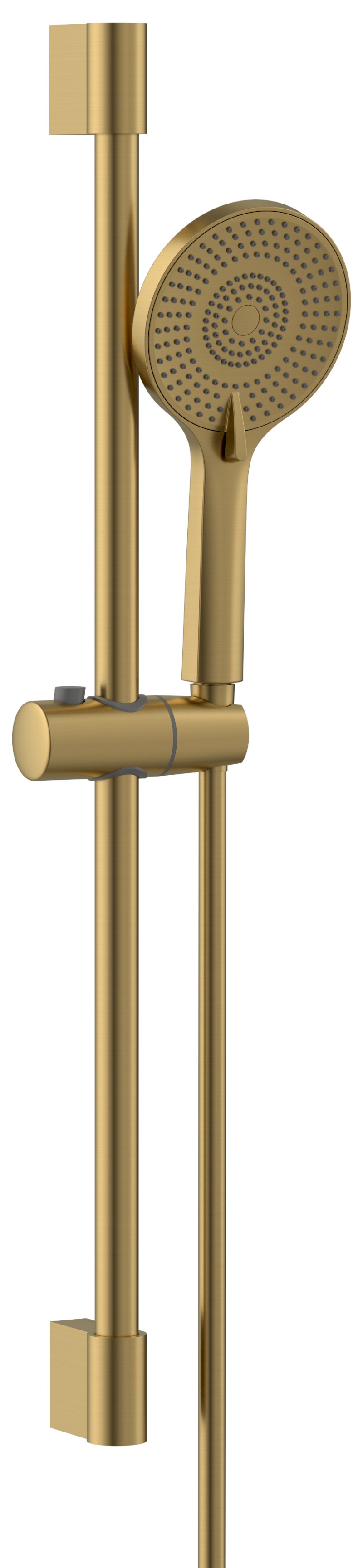 Sprchová souprava, posuvný držák 708mm, zlato mat SC715GB