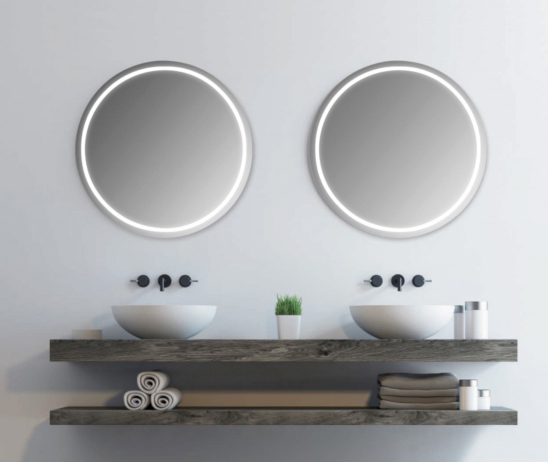 NYX kulaté zrcadlo s LED osvětlením ø 60cm NY600