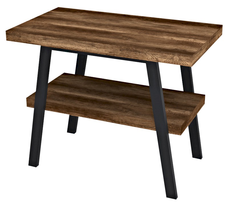 AVICE deska pod umyvadlo 80x39cm, tl.5cm, dub tmavý AV8811