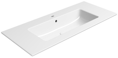 PURA keramické umyvadlo Slim 102x46cm, bílá ExtraGlaze 8886111