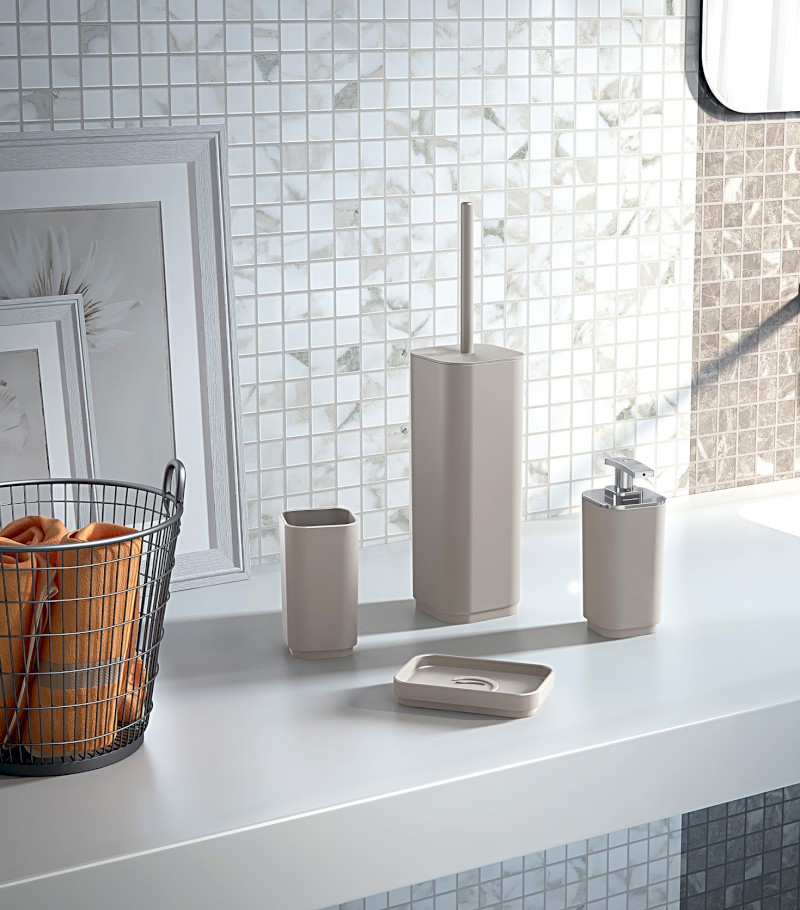 SEVENTY sklenka na postavení, béžová 639866