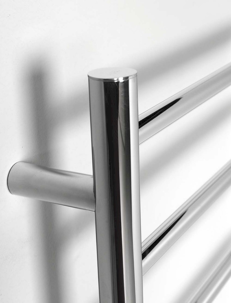 REDONDO elektrický sušák ručníků, kulatý, 630x1160mm, 130W, nerez lesk ER230V