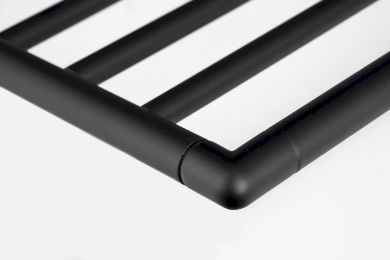 LARISSA polička na ručníky 600mm, černá/zlato mat WS028BG