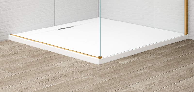 ESCA přetoková lišta 1200mm, zlato mat ES7446