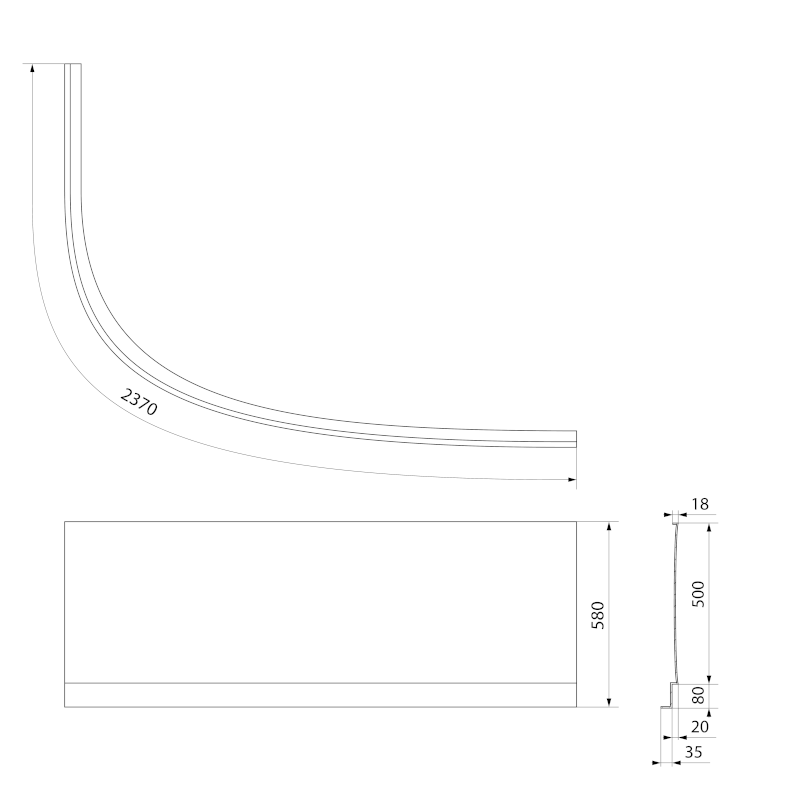 TANYA R panel čelní 66319