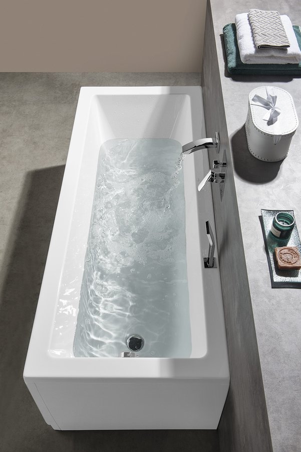 NOEMI obdélníková vana 170x70x39cm, bílá 71708