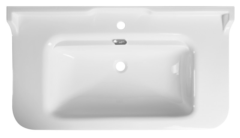 WALDORF keramické umyvadlo 100x55cm, bílá 4142K1