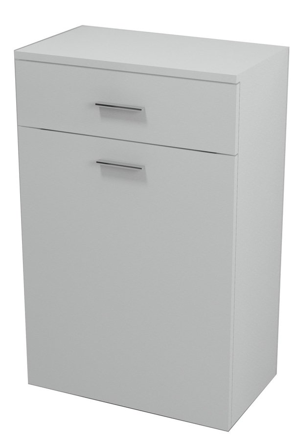 ZOJA/KERAMIA FRESH skříňka spodní s košem 50x78x29cm, bílá 51310