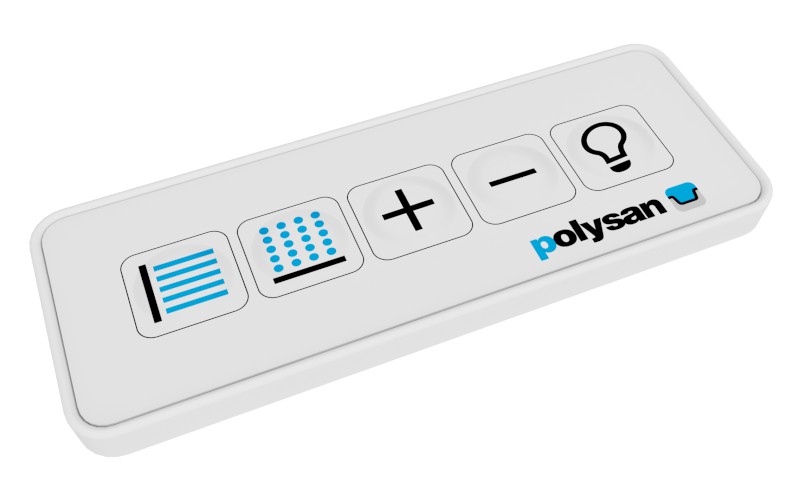 INFINITY HM systém HYDRO AIR, elektronické ovládání, černá mat MHAB