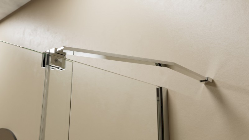 ROLLS vanová zástěna 1400x1500mm, čiré sklo BS-R140