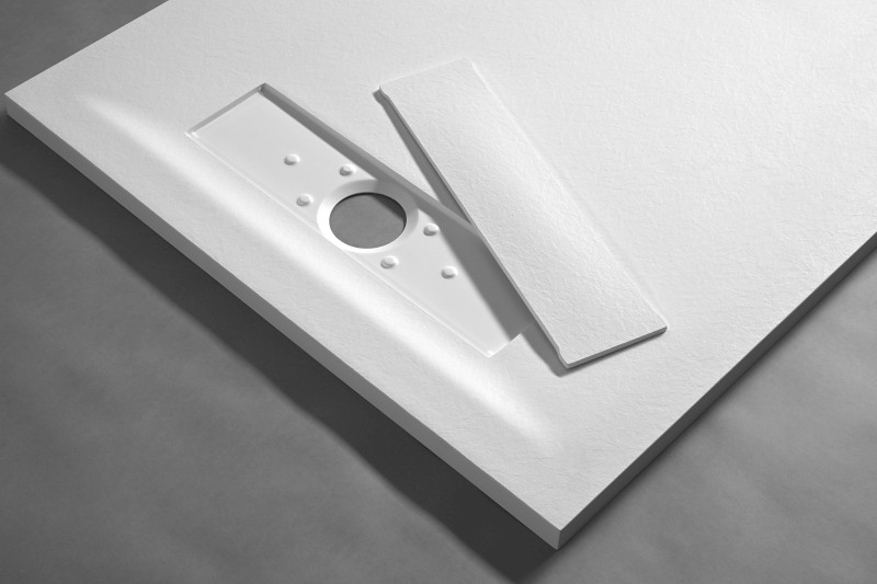 ELEA sprchová vanička litý mramor, 180x80cm, bílá PEL18080